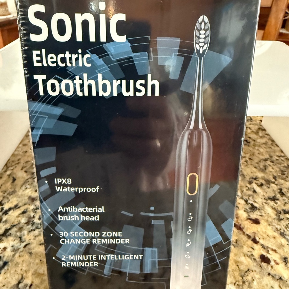 Sonic Electric Toothbrush - Black